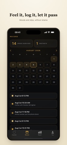 Unhooked: No Contact Tracker Screenshot 5 of 6