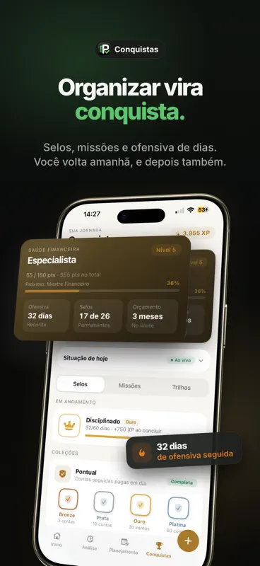 Controle de Gastos: Paguei! screenshot 5 of 6