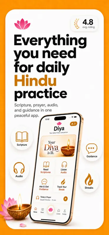 Diya - Daily Hindu Practice screenshot 1 of 5
