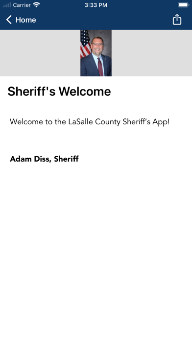 LaSalle County Sheriff IL Screenshot