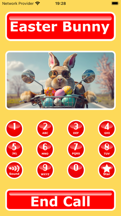 Easter Bunny Call & Text Screenshot