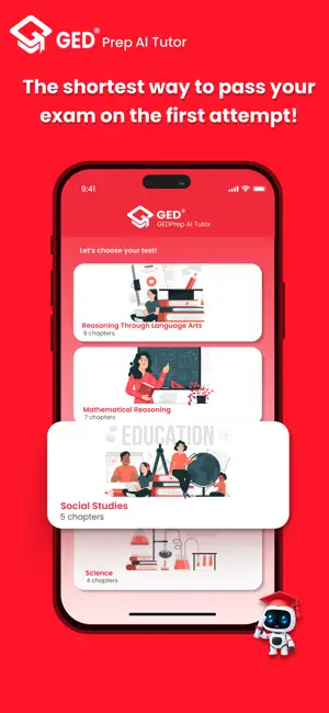 GED® Practice Test Prep 2026 screenshot 1