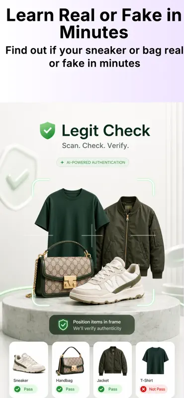 Legit Check: Fake Trainer Scan screenshot 1 of 5