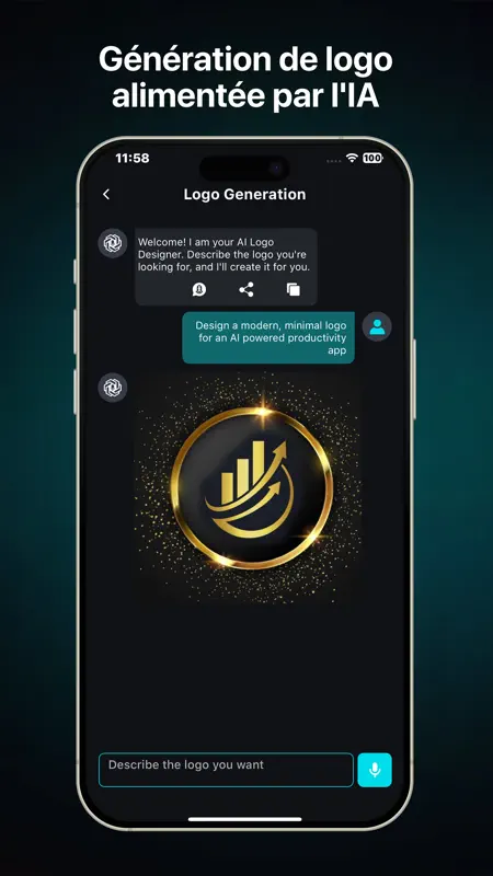 Chatbot intelligent et IA screenshot 3 of 7