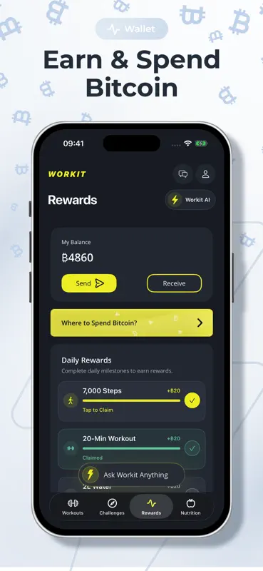 Workit: AI Fitness & Rewards screenshot 8 of 10