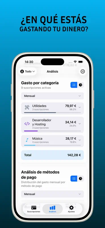 SuscriptoTracker+ screenshot 3 of 10