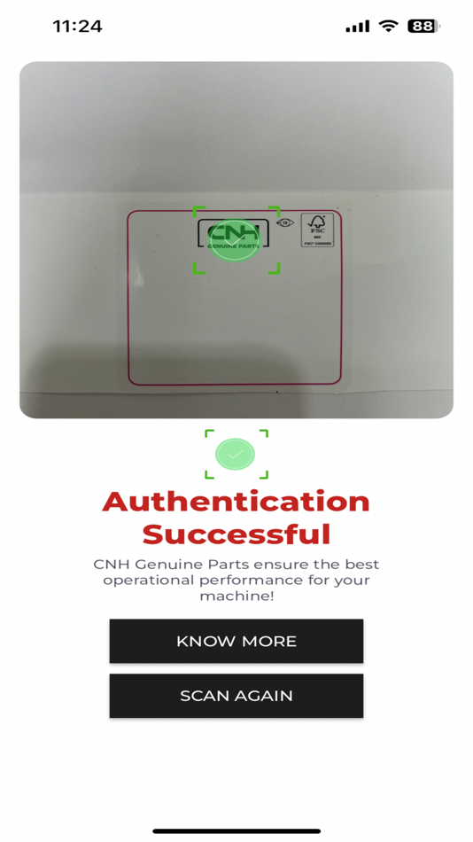 #2. CNH GENUINE PARTS SCANNER (iOS) 来自: CNH Industrial N.V.