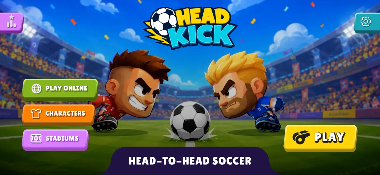Head Kick iOS Mod IPA screenshot 1 - iOS game interface