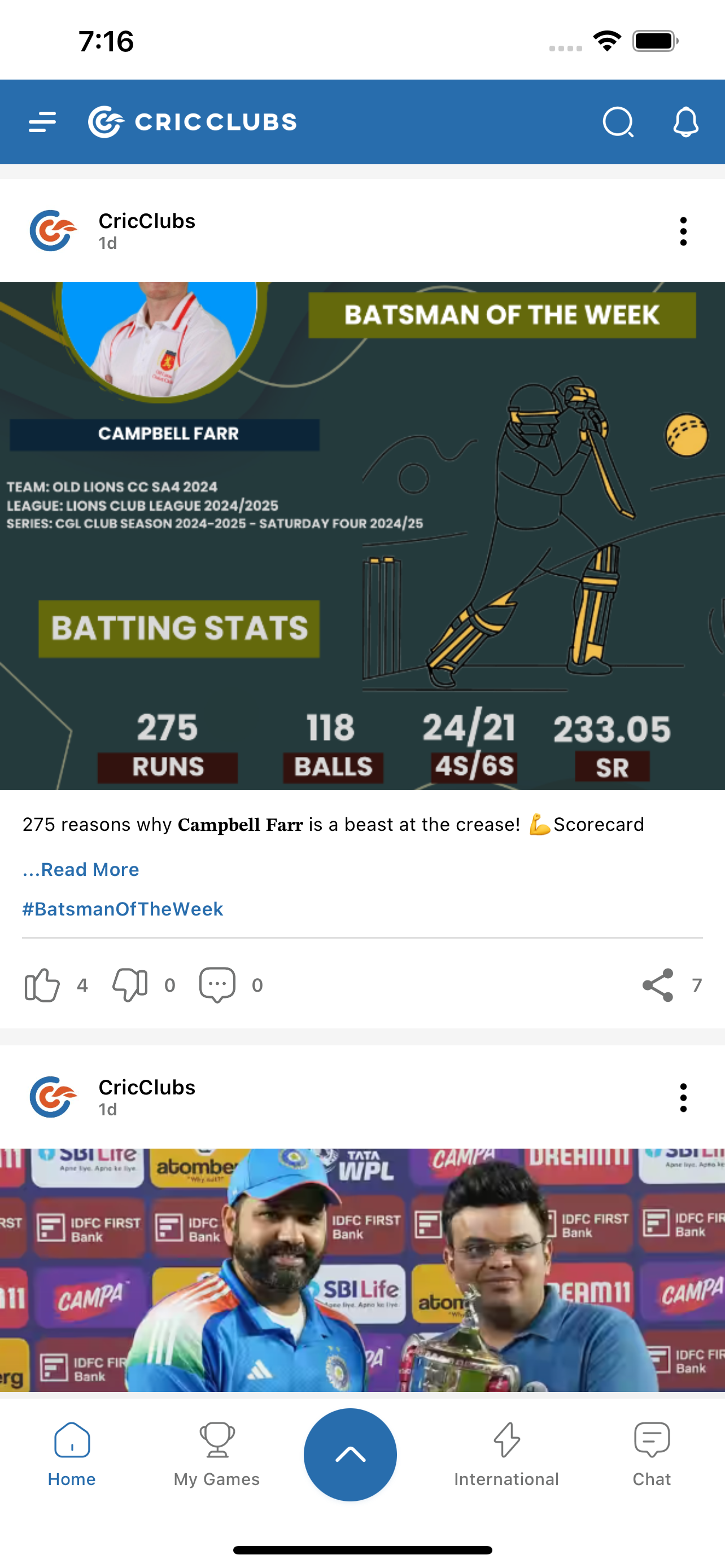 CricClubs