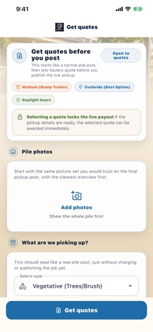 DebrisDash iPhone screenshot