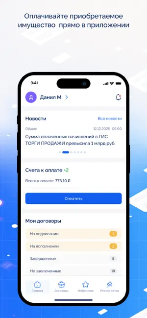 ГИС Торги iPhone screenshot 4