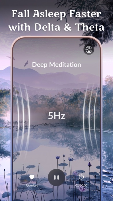 Frequency Healing Sounds Screenshot