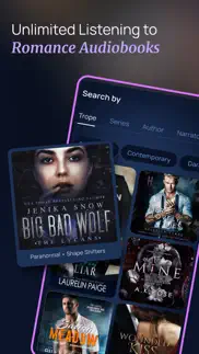 tempt: romance audiobooks iphone screenshot 1