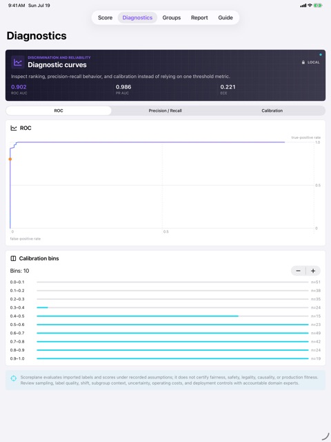 Scoreplane: Model Eval screenshot 4