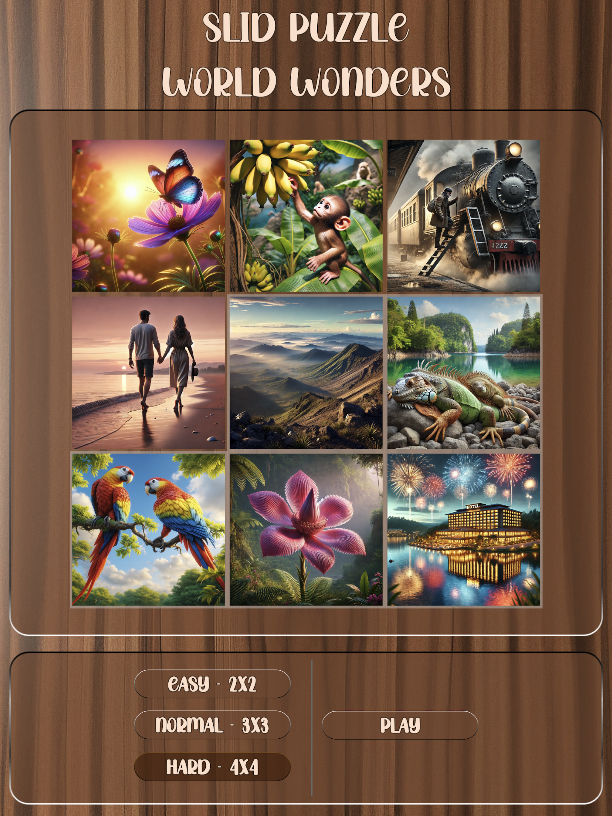 Slide Puzzle Square