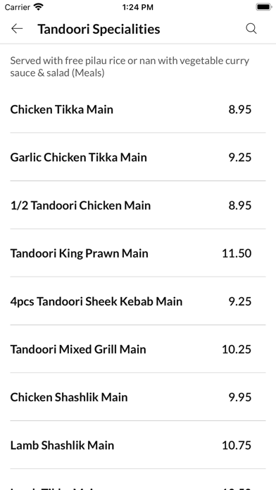 Shiva Indian Takeaway Screenshot