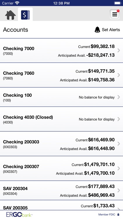 Ergo Bank Mobile Business App