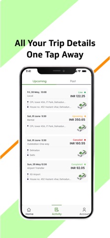 I Ride Trial App screenshot