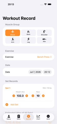MuscleRank Screenshot 3 of 6