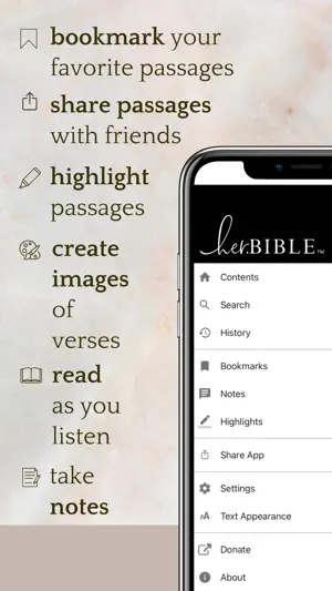 her.BIBLE Women's Audio Bible screenshot 4
