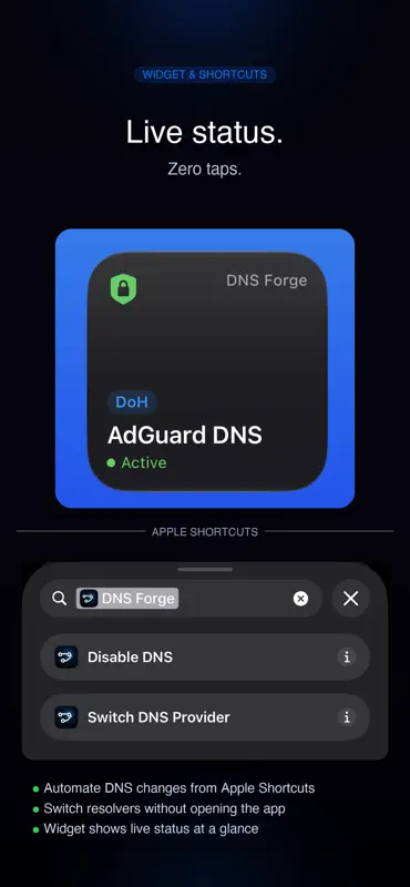 DNS Forge: Private & Secure screenshot 8 of 8
