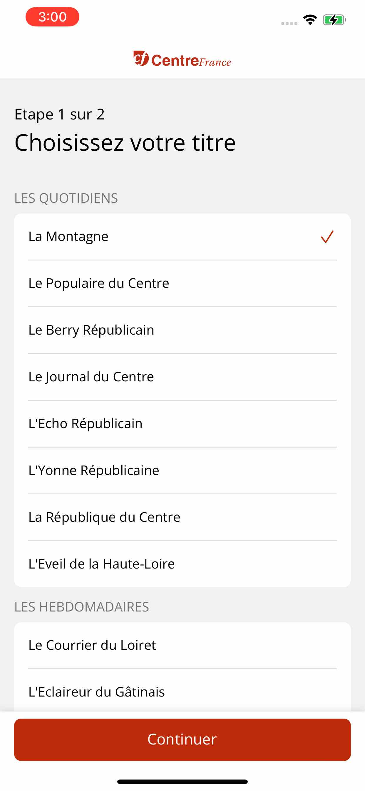 Centre France Le Journal