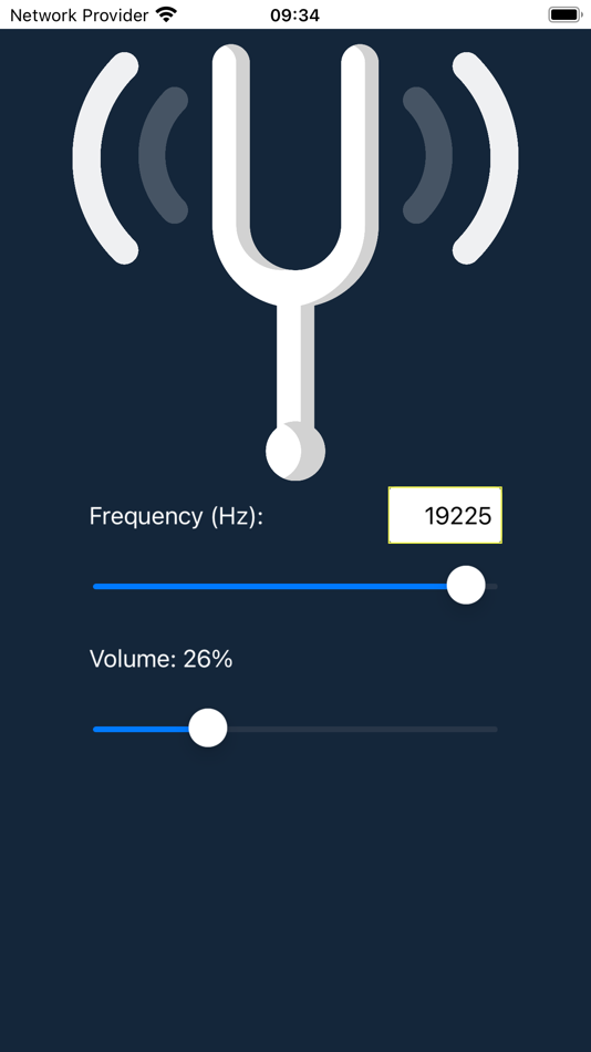 #2. Tuning Fork Pro 20 - 20000Hz (iOS) 由: Krzysztof Gwiazda