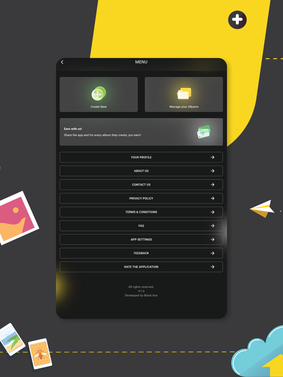 Fotogram Print iPad screenshot 3 - Photo & Video app