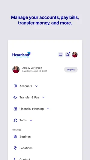 Heartland Credit Union (WI) screenshot 4