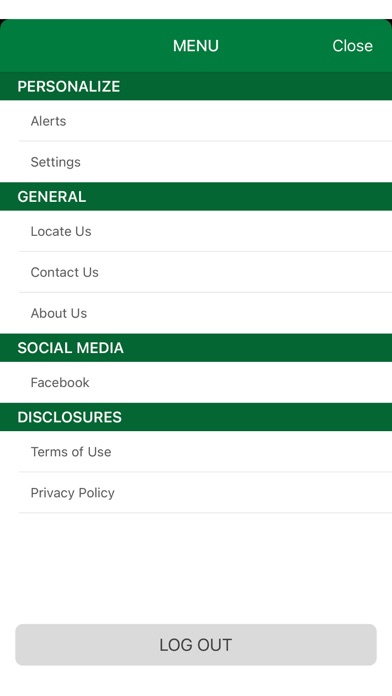Greeneville Federal Bank Biz Screenshot