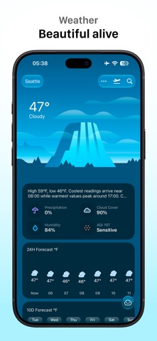 Weather mini screenshot 1