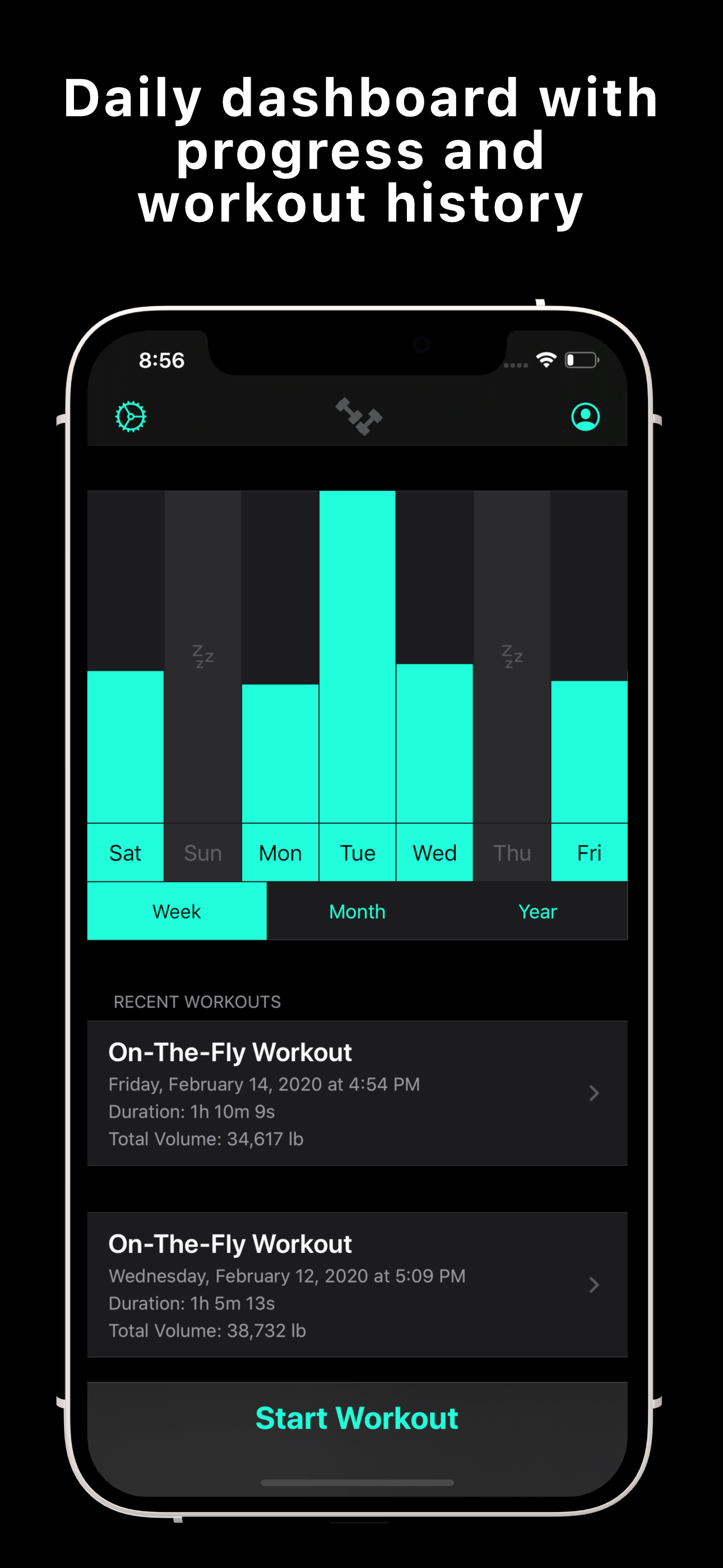 Lifty workout tracker