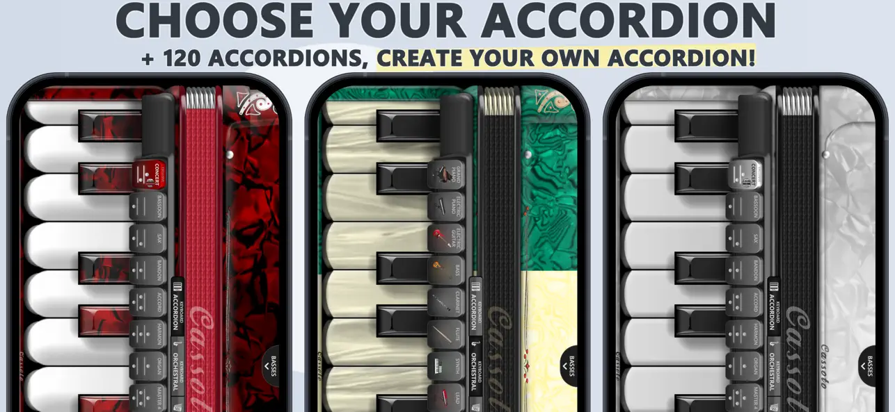Screenshot #3 pour Accordion Piano Cassoto