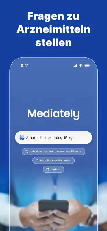 Mediately: Arznei-KI Assistent screenshot 1 of 6