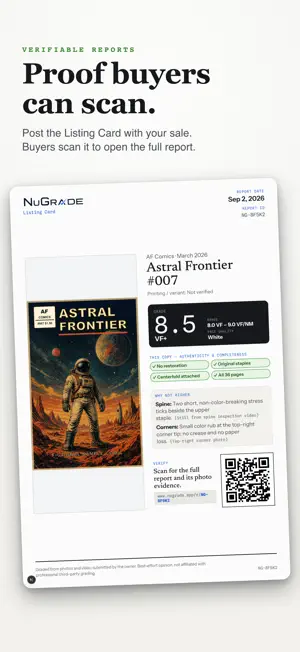 NuGrade: Comic Book Grading screenshot 3