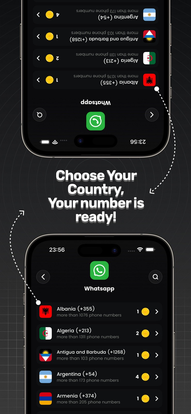 SMS Verification Number GetSMS iphone screenshot 3