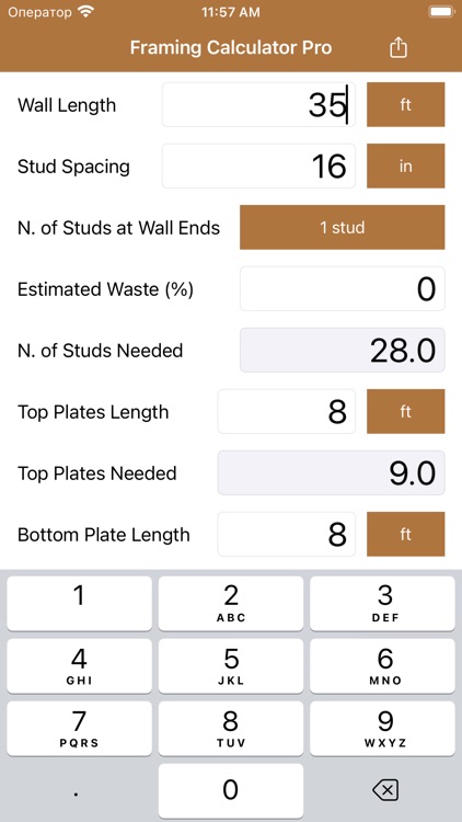 Framing Calculator Pro