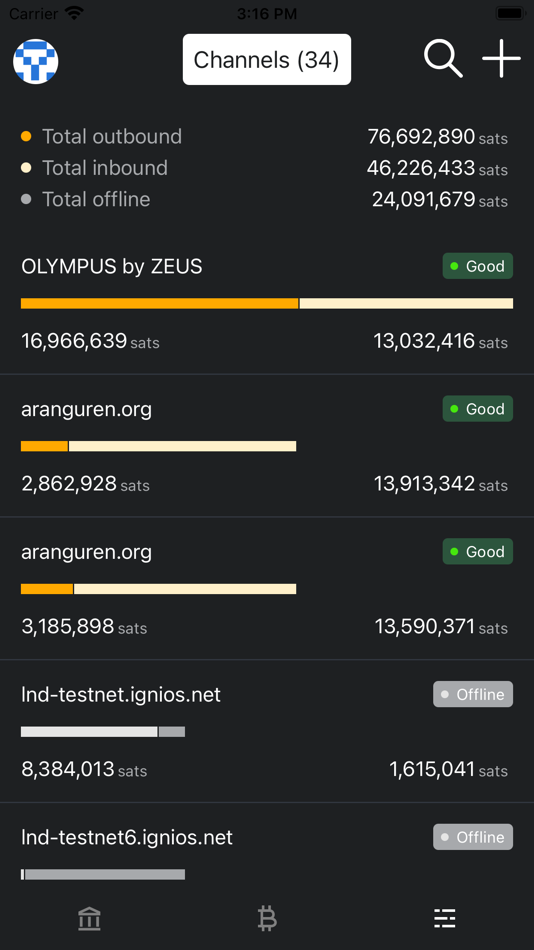 #5. ZEUS Wallet (iOS) Podle: Atlas 21 Inc.