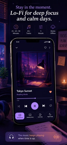Lo-Fi Study Music Screenshot 2 of 2