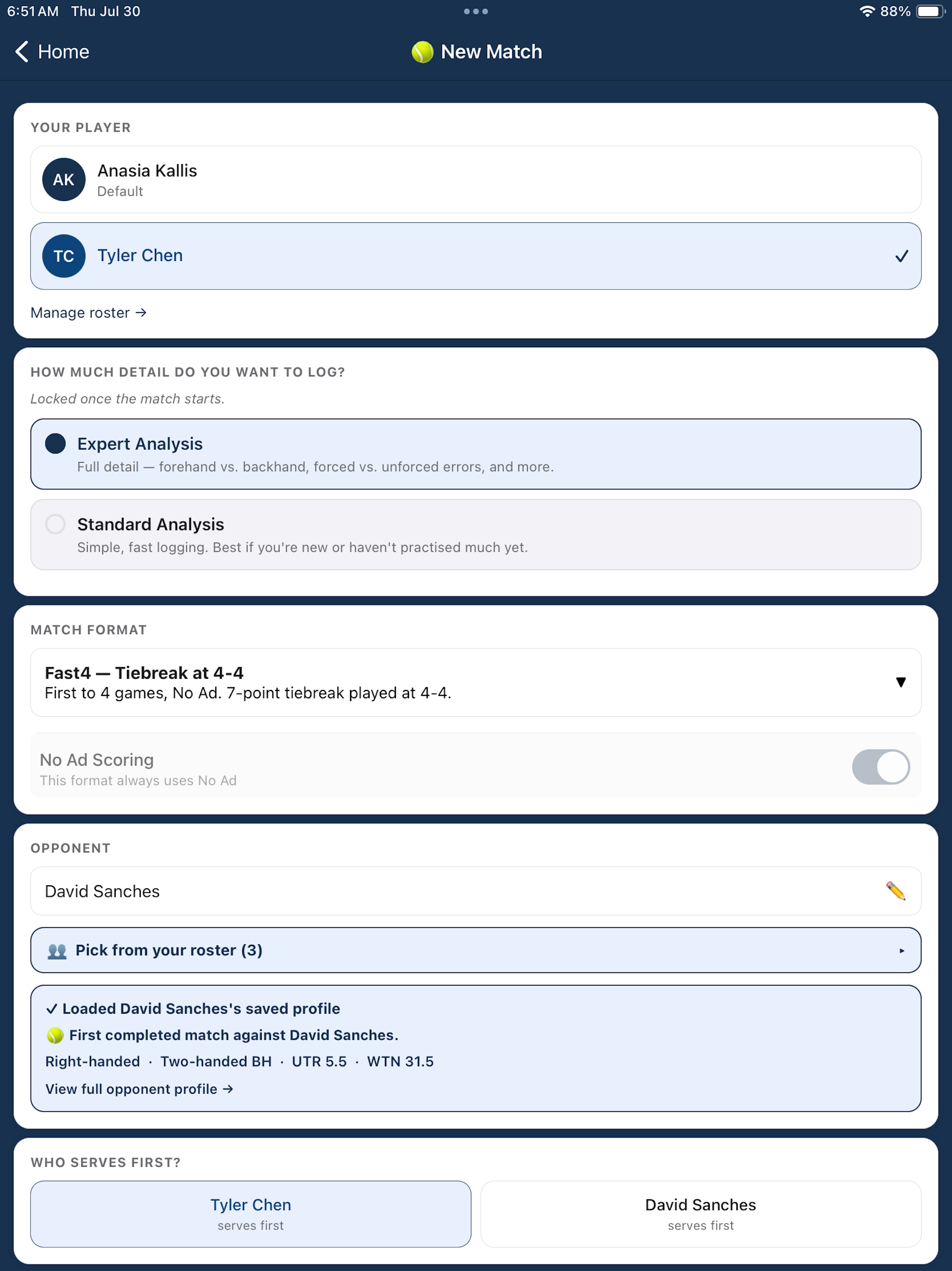 CourtSide Stats | Tennis ™ screenshot 12