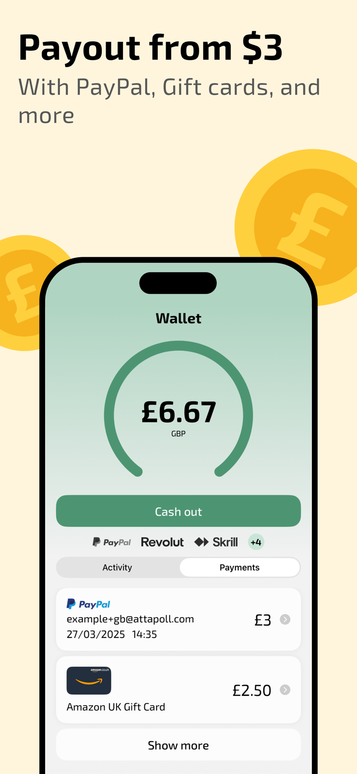 AttaPoll Surveys - Earn Money screenshot 3