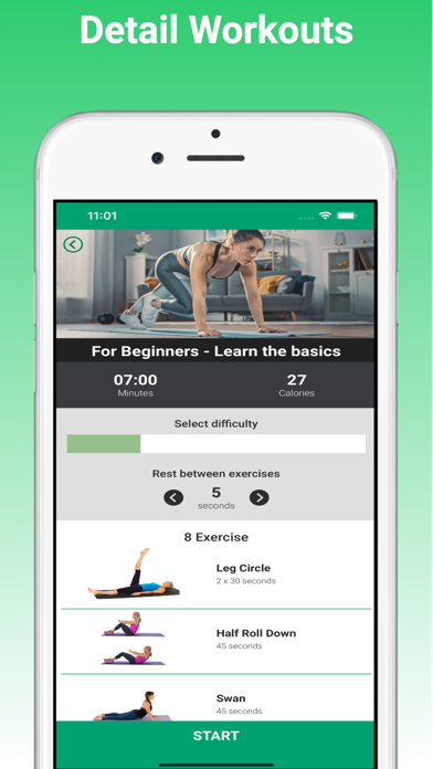 Pilates of the Day: Fitness Screenshot