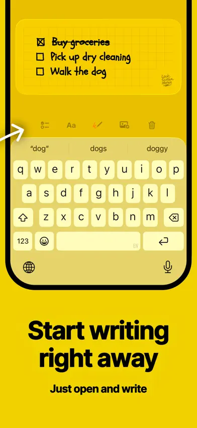 LockScreenNotes screenshot 4