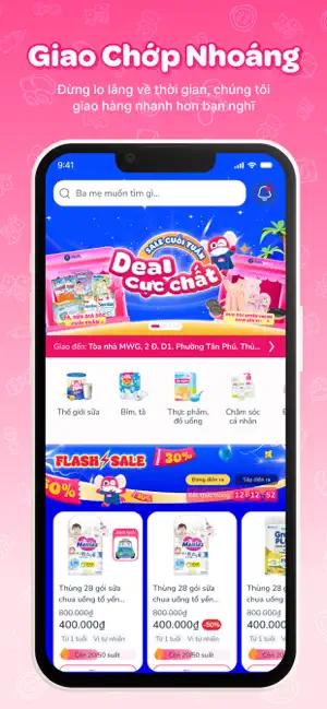 AVAKids - Cửa hàng mẹ & bé iPhone screenshot 3