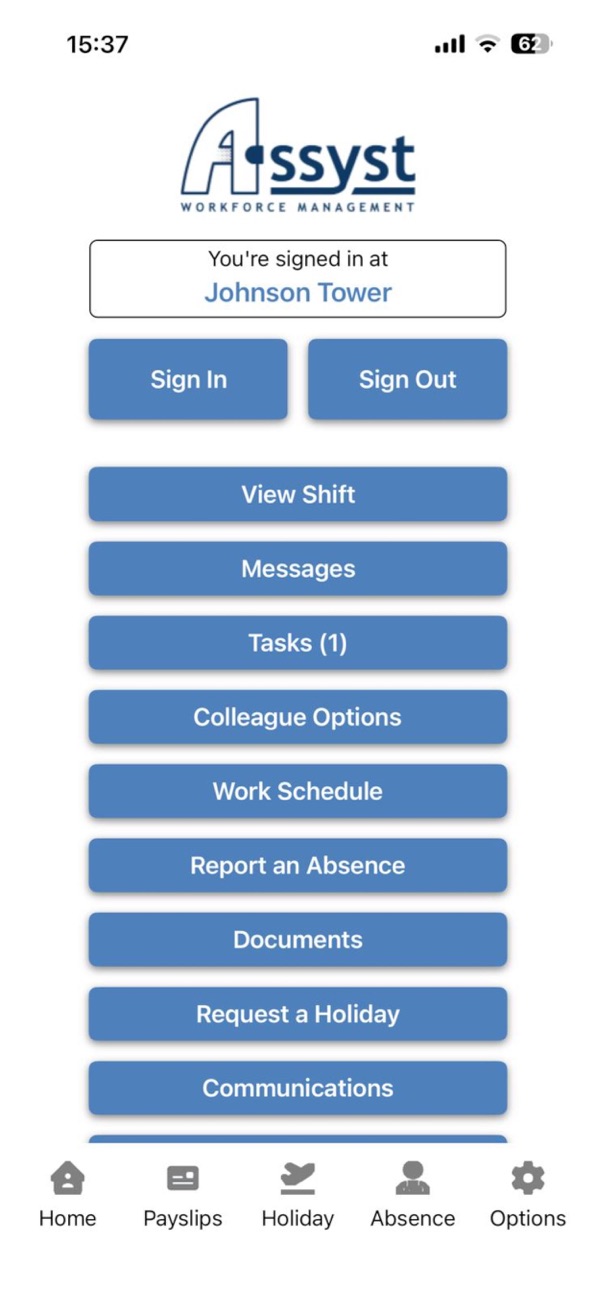 iPhone screenshot