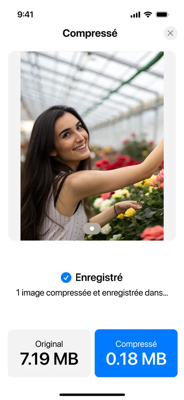 Screenshot #3 pour Compresser Photo Sans Perte