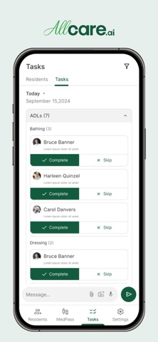 AllCare Facility screenshot
