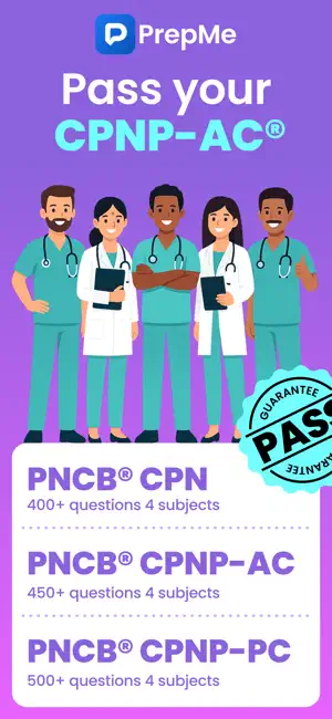 PNCB CPNP-AC Exam Test Review screenshot 1