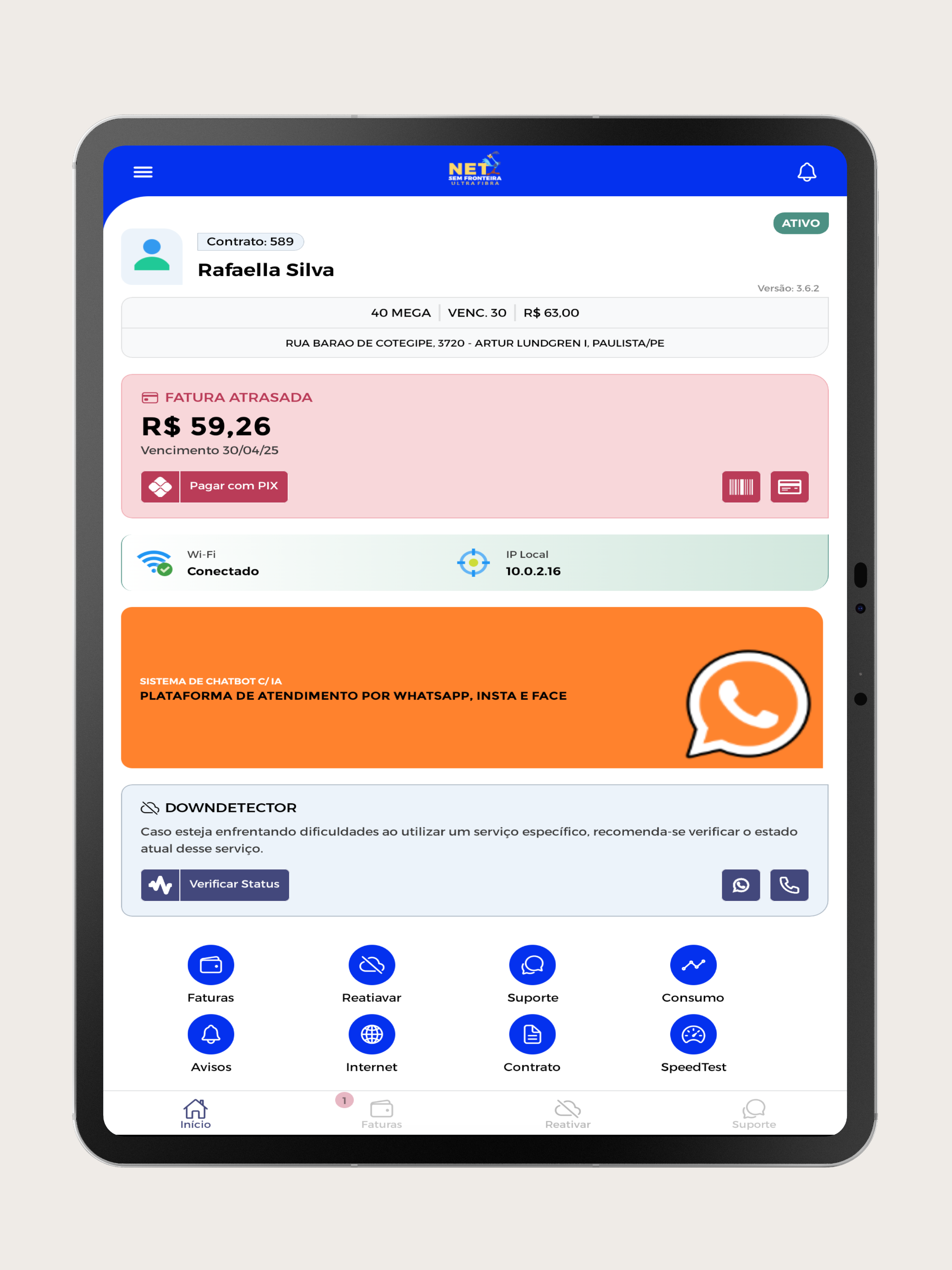 NETSEMFRONTEIRA screenshot 6