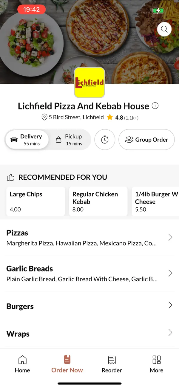 Screenshot #2 pour Lichfield Pizza & Kebab House
